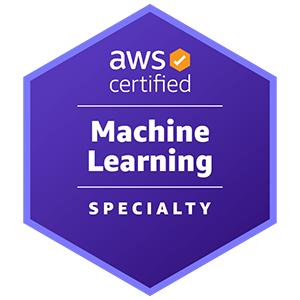 aws machine learning specialty certification