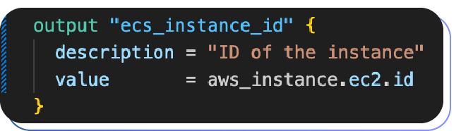 outputs.tf code